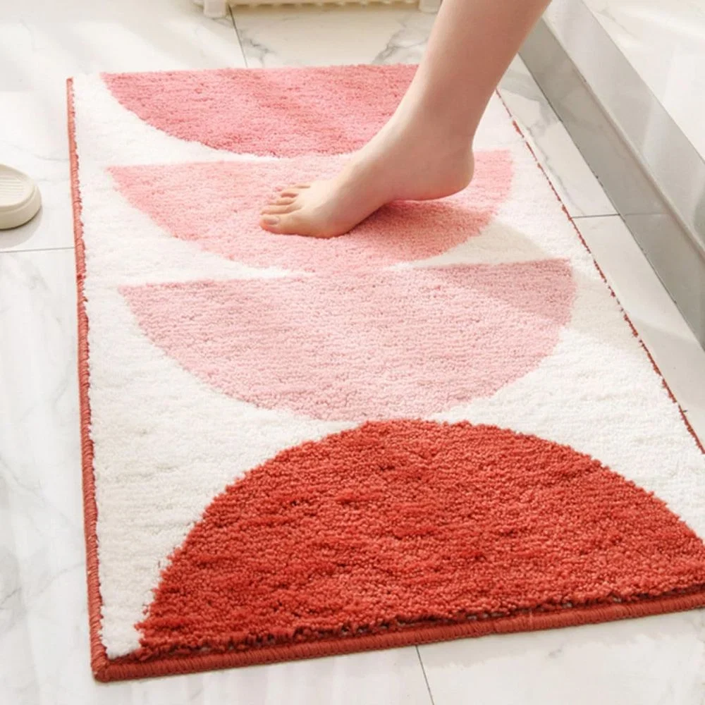 Bath Mat Plush Microfiber Absorbent Non-Slip Backing - Image 8