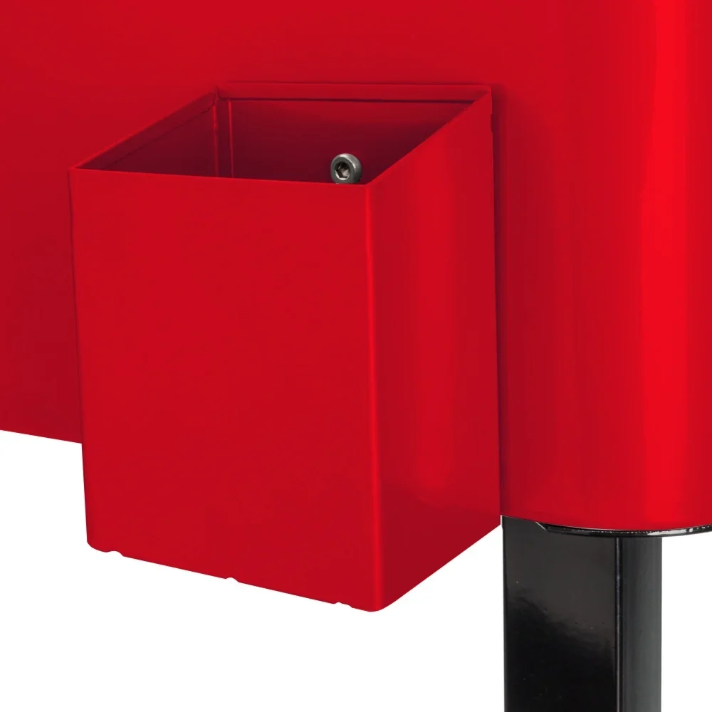 80Qt All-In-One Cooler Cart With Bottle Opener, Lower Storage Shelf and Cap Catcher, Outdoor Party Rolling Cooler With Lockable Wheels For Pool Side, Patio, Balcony, Mint(33.07 x 15.16 x 35.83)" - Image 27