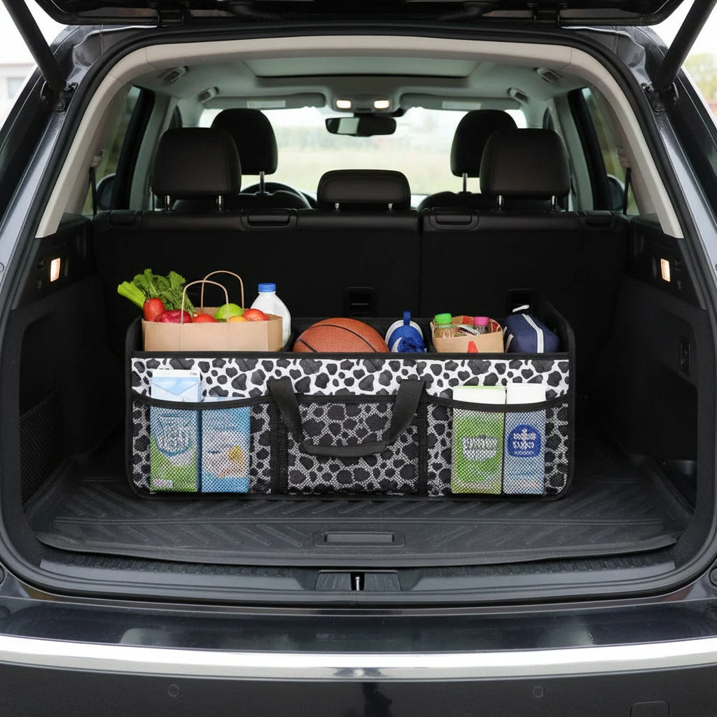 Spacious Waterproof Trunk Organizer – Foldable Car Storage Solution - Image 7