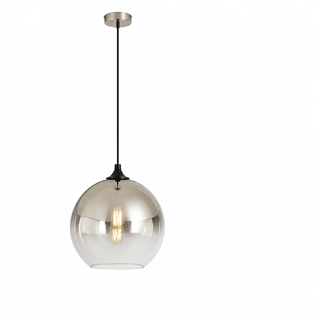 Pendant Light Metallic Gradient Glass Energy-Efficient LED - Image 21