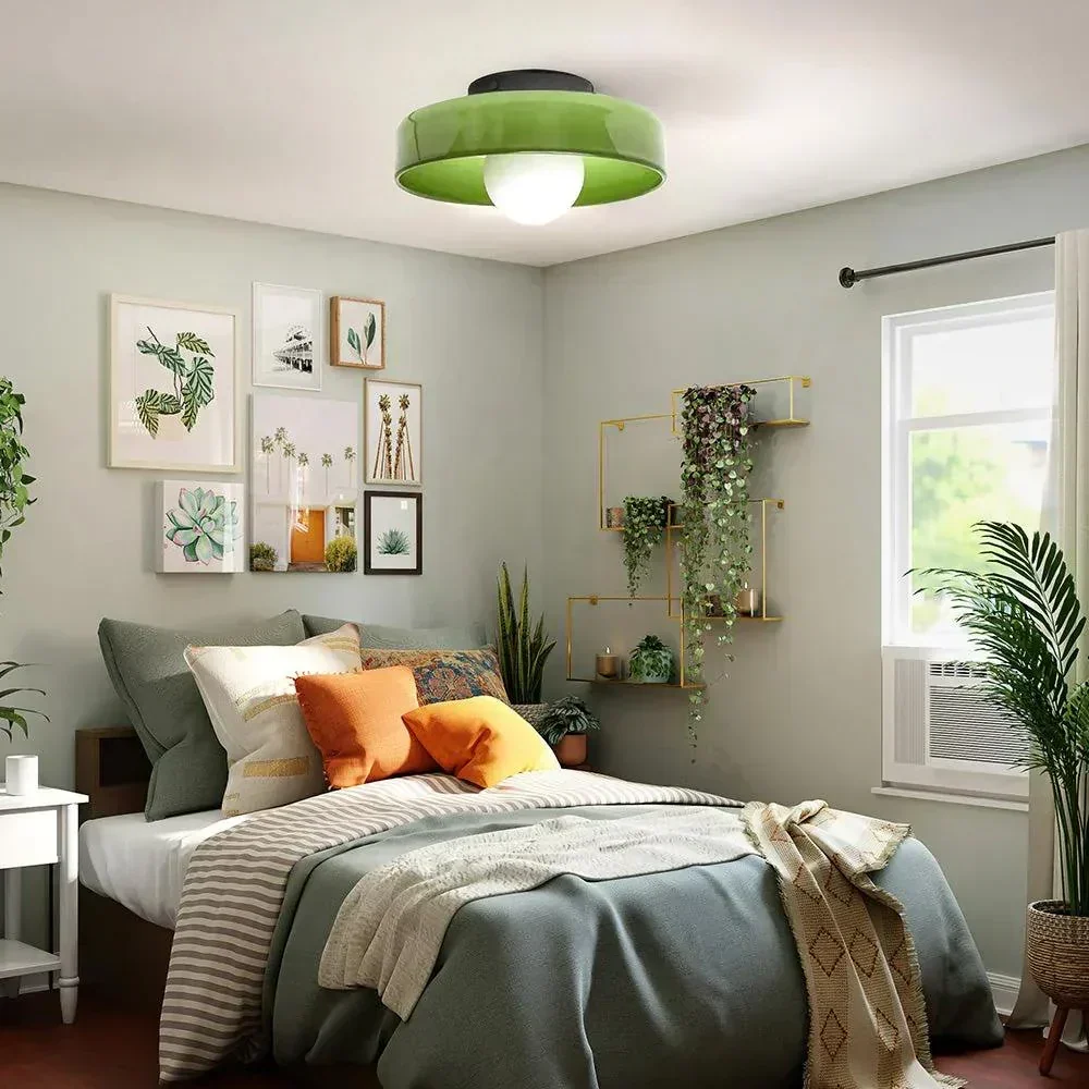 Elegant Dual-Mount Light Fixture with Glass Globe Design - Image 17