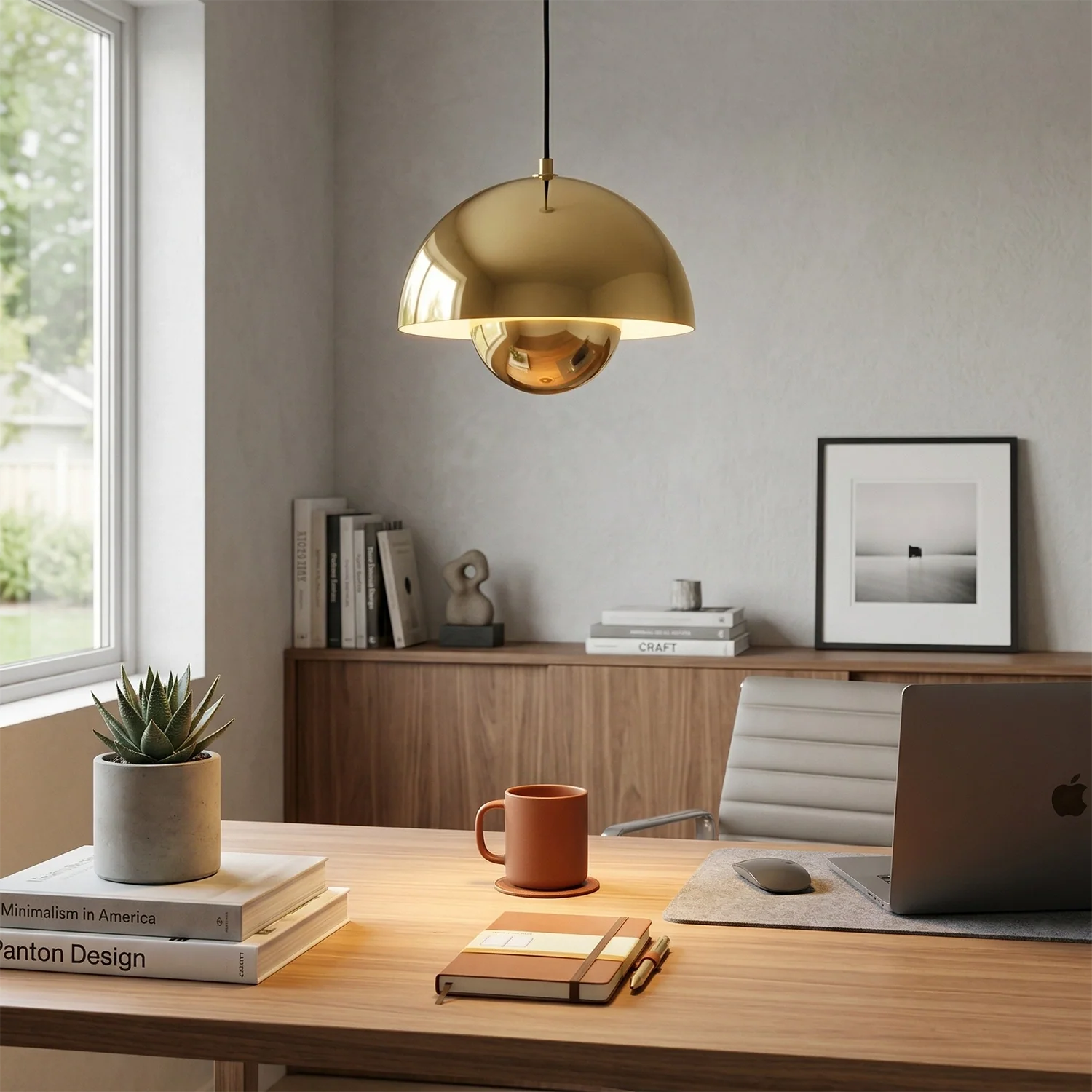 Stylish Pendant Light - Adaptable Mid-Century Inspired Design - Image 15