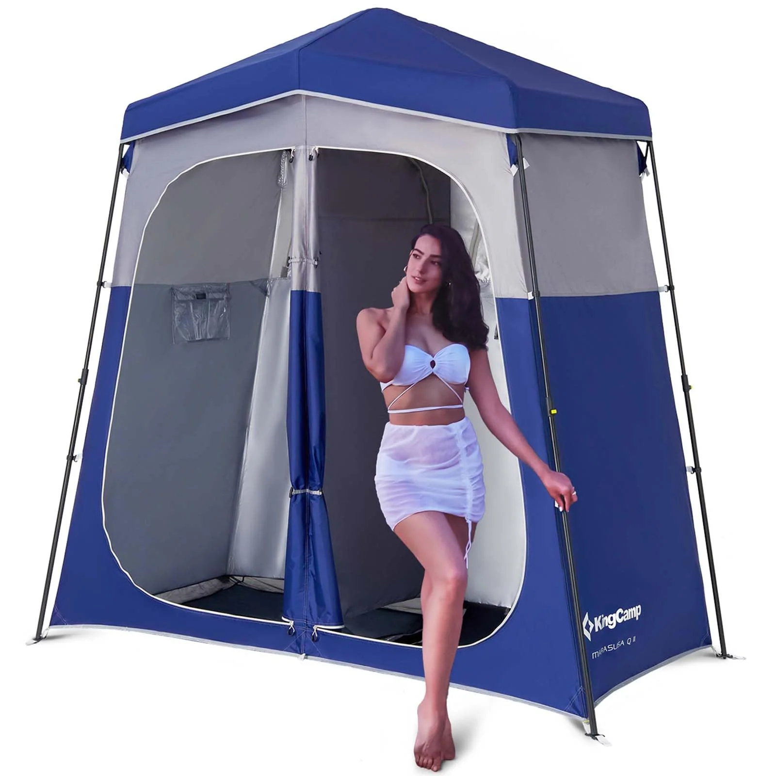 KingCamp MARASUSA Q Double-Room Shower Tent
