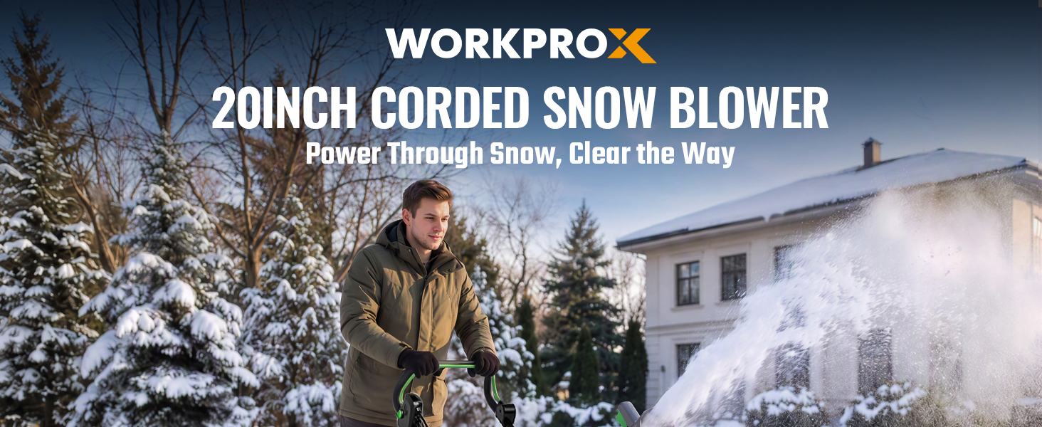Corded Electric Snow Blower