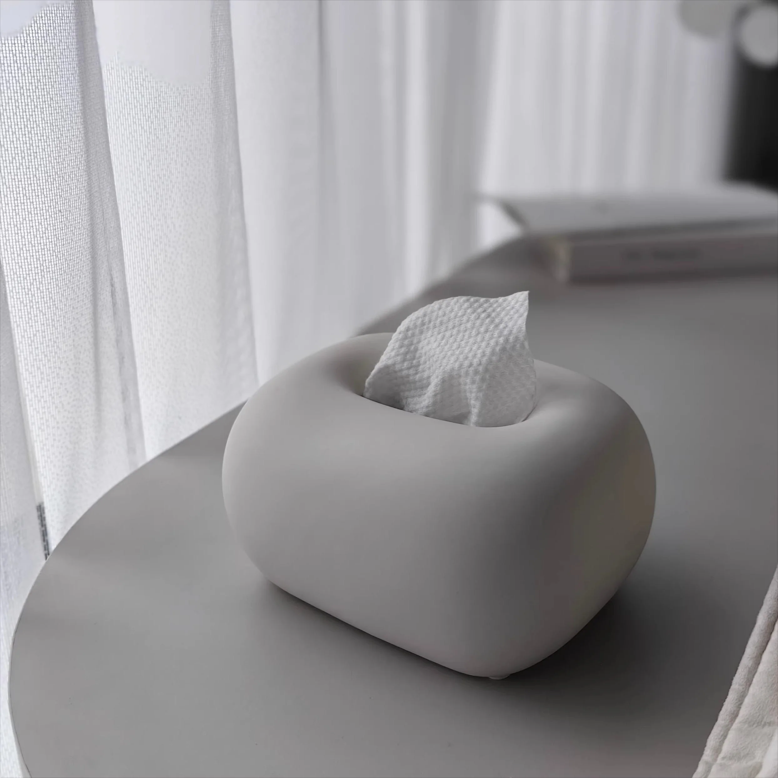 Serenity Pebble Tissue Holder