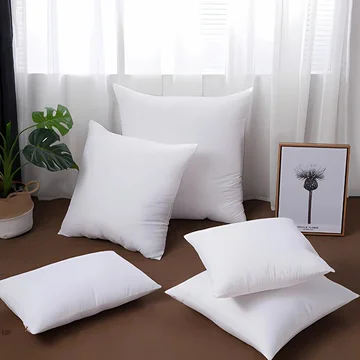 Cushion Insert Plush Support Cotton Blend Retains Shape