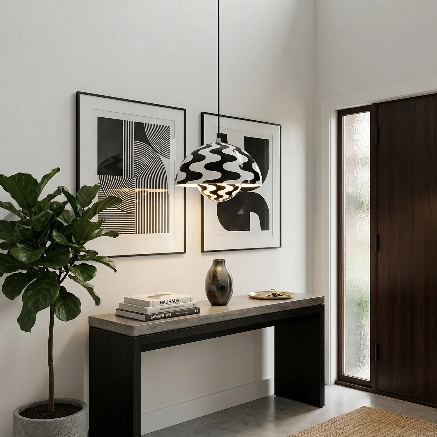 Stylish Pendant Light - Adaptable Mid-Century Inspired Design - Image 17