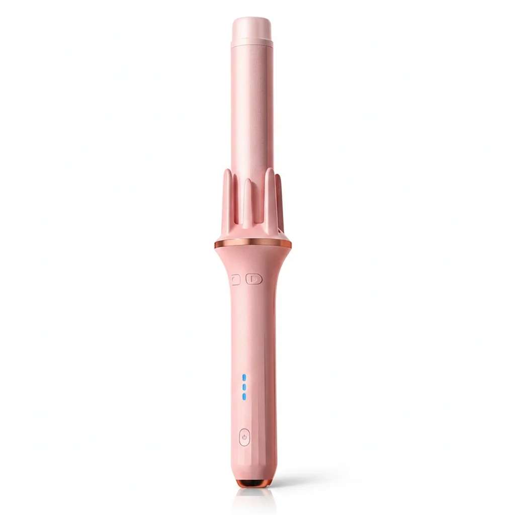 Automatic Curling Iron with Rotating Barrel