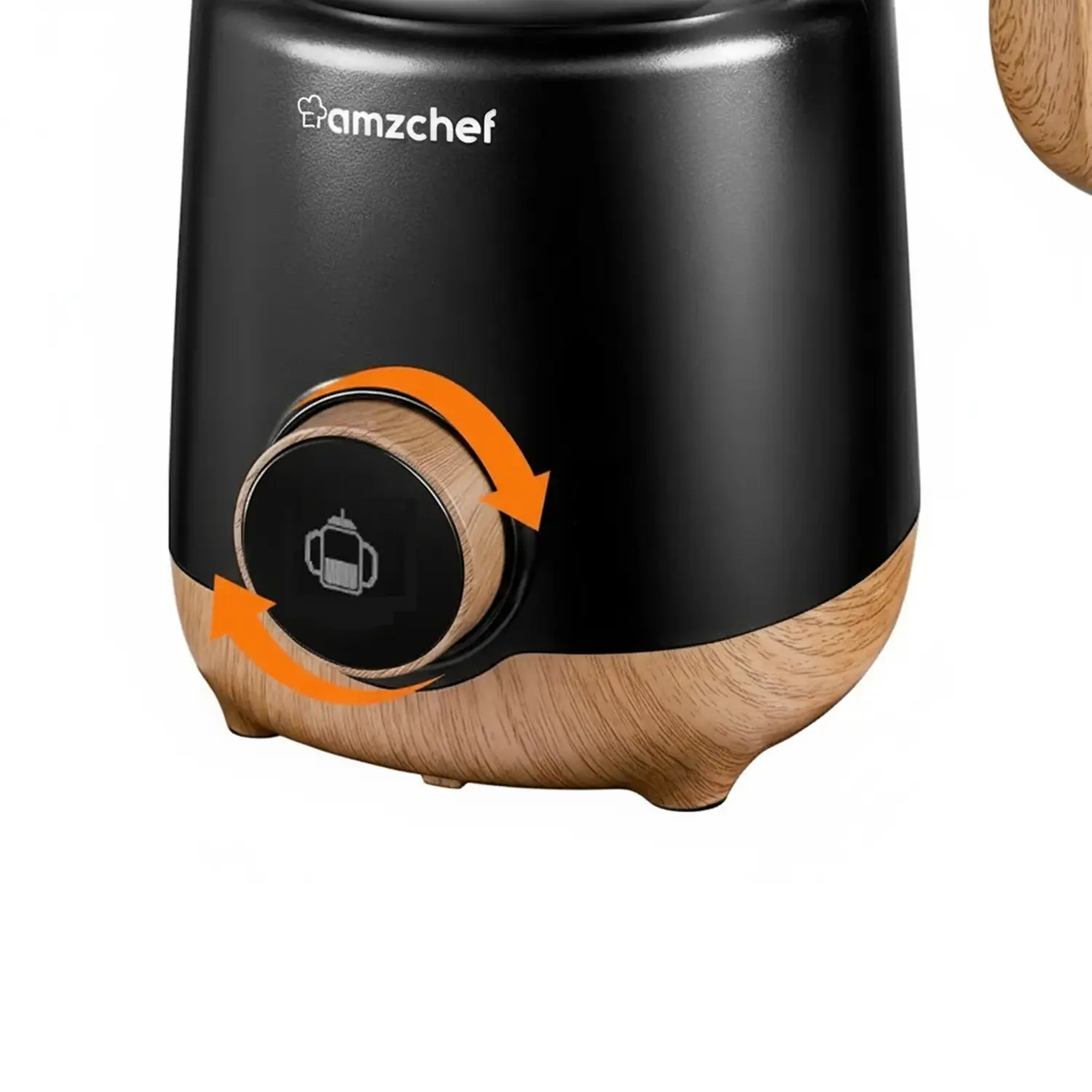 AMZCHEF Automatic Milk Frother Steamer 8-IN-1 Multi-function 2