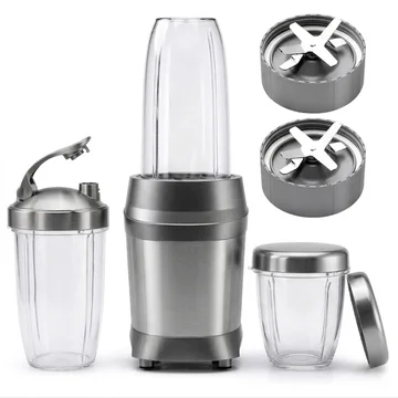 Portable 1200W Blender for Food Preparation and Smoothies with 3 Cups