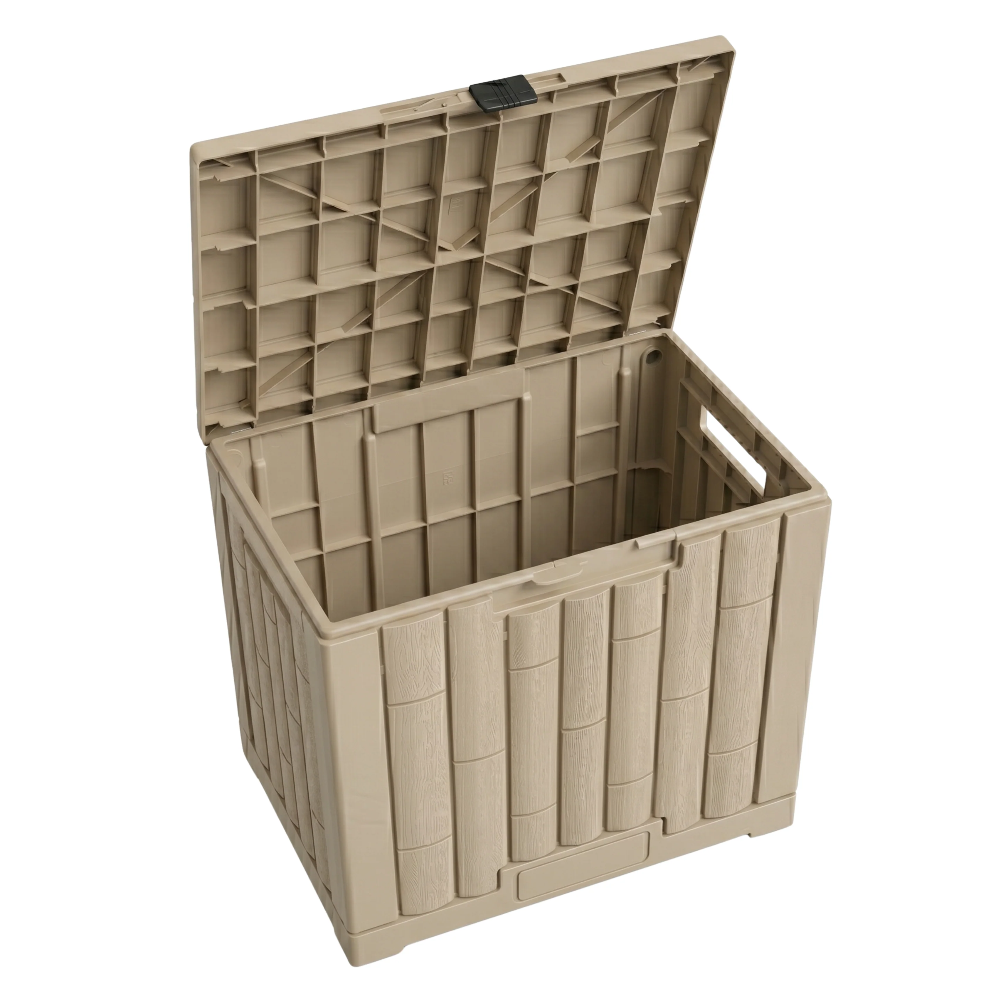 Hinged Lid Storage Container - 120L Capacity with 330 lb Weight Limit - Image 5