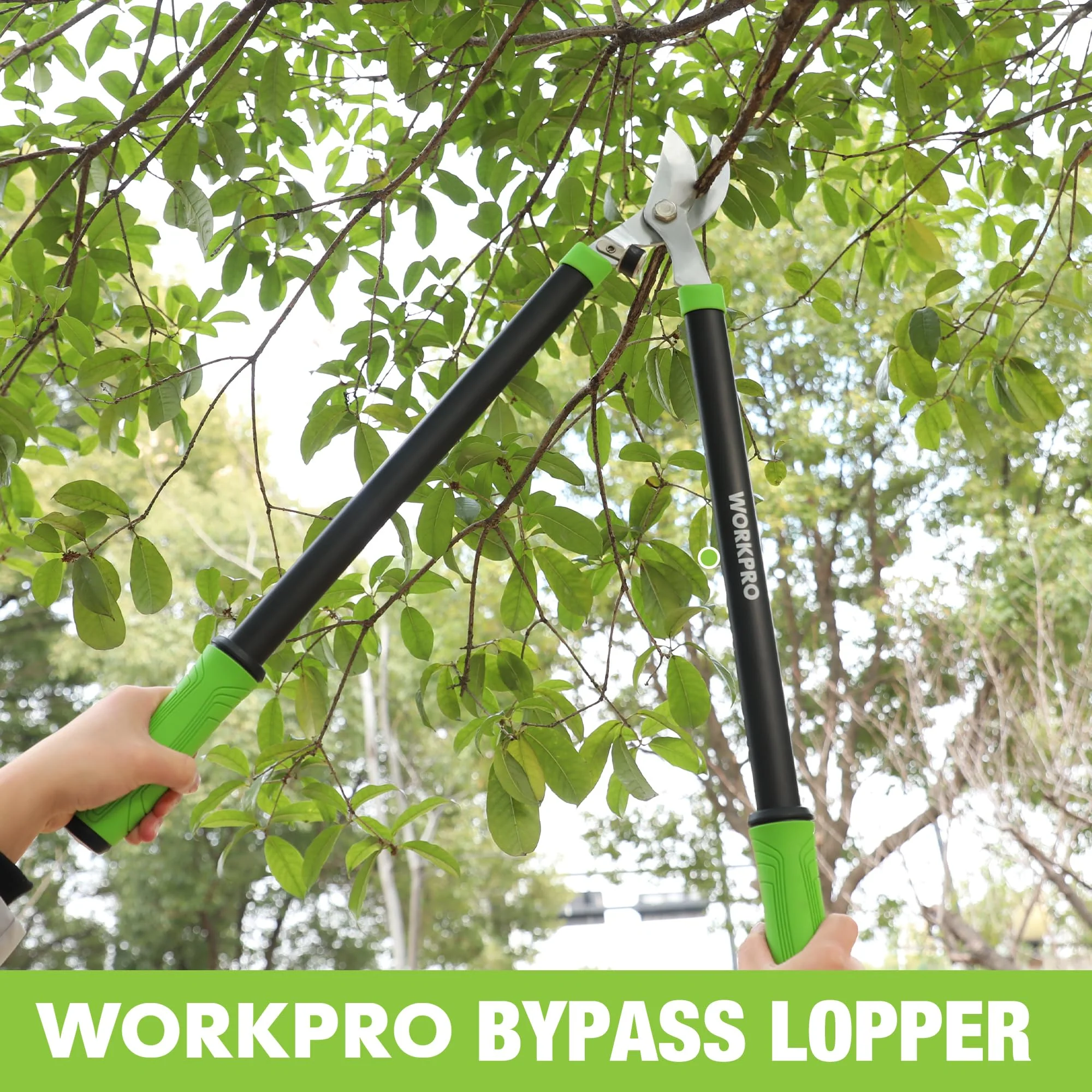 WORKPRO Bypass Lopper, 28" Branch Cutter with 65MN Spring Steel Blade - Image 10