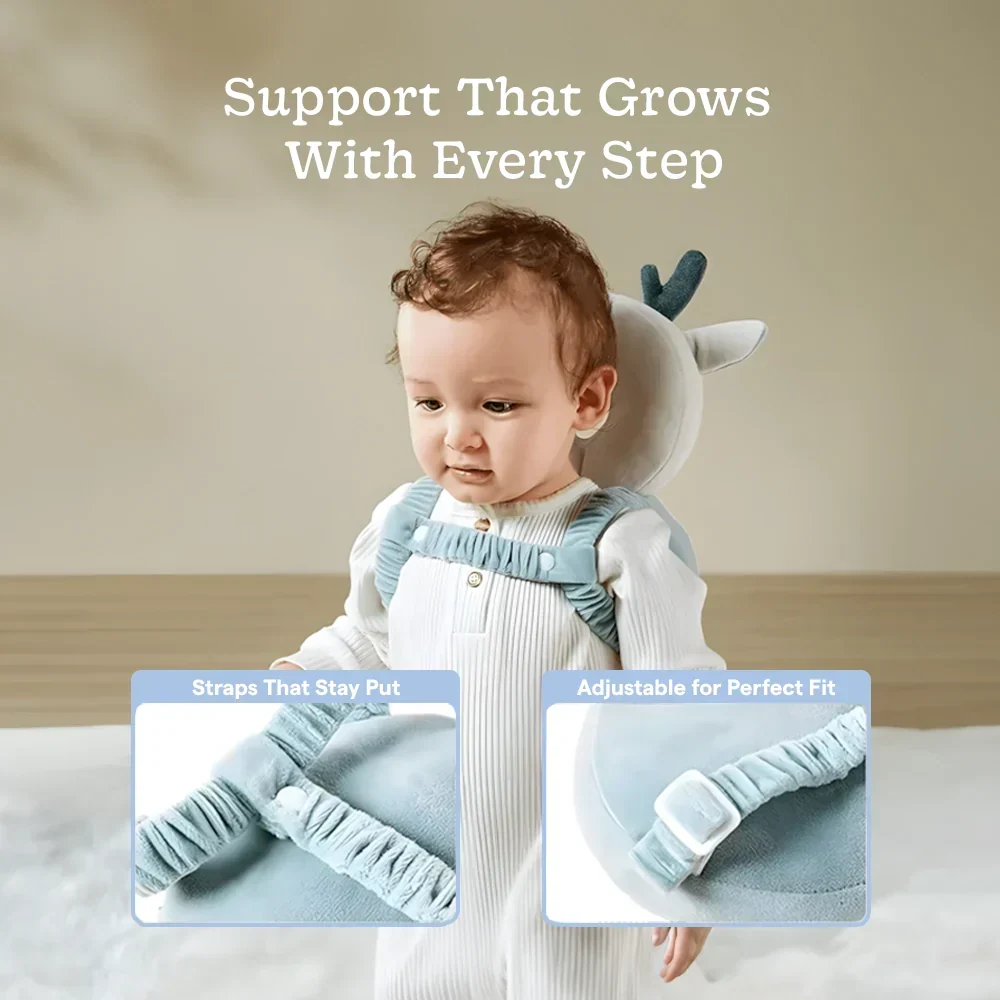 Safety Backpack for Infants – Cloud Design - Image 12