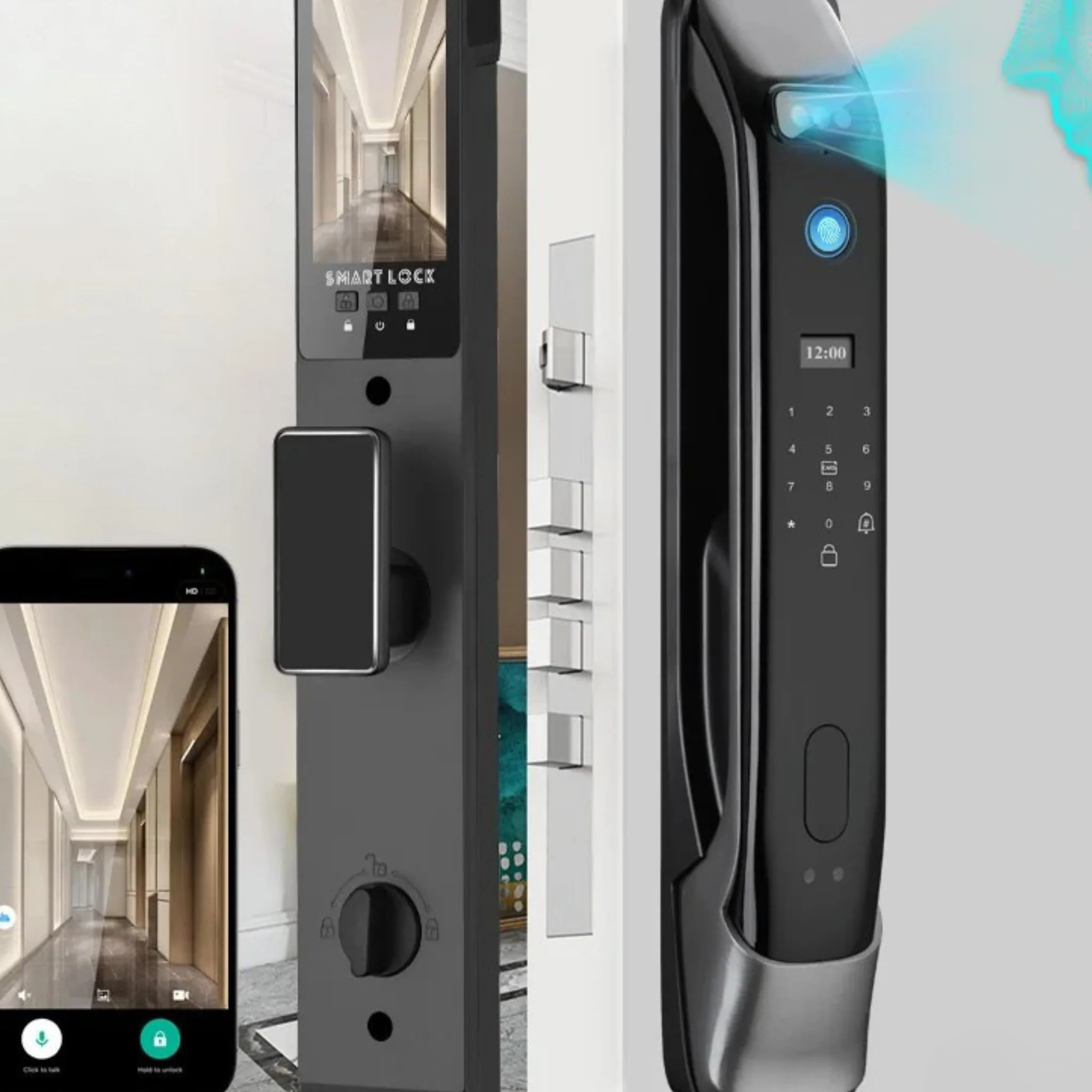 Advanced Biometric Entry Lock with Face Detection Technology - Image 5