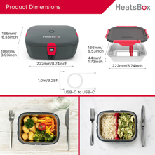 HeatsBox Go Electric Lunch Box