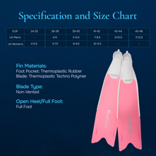 Blue Reef Freediving Fins