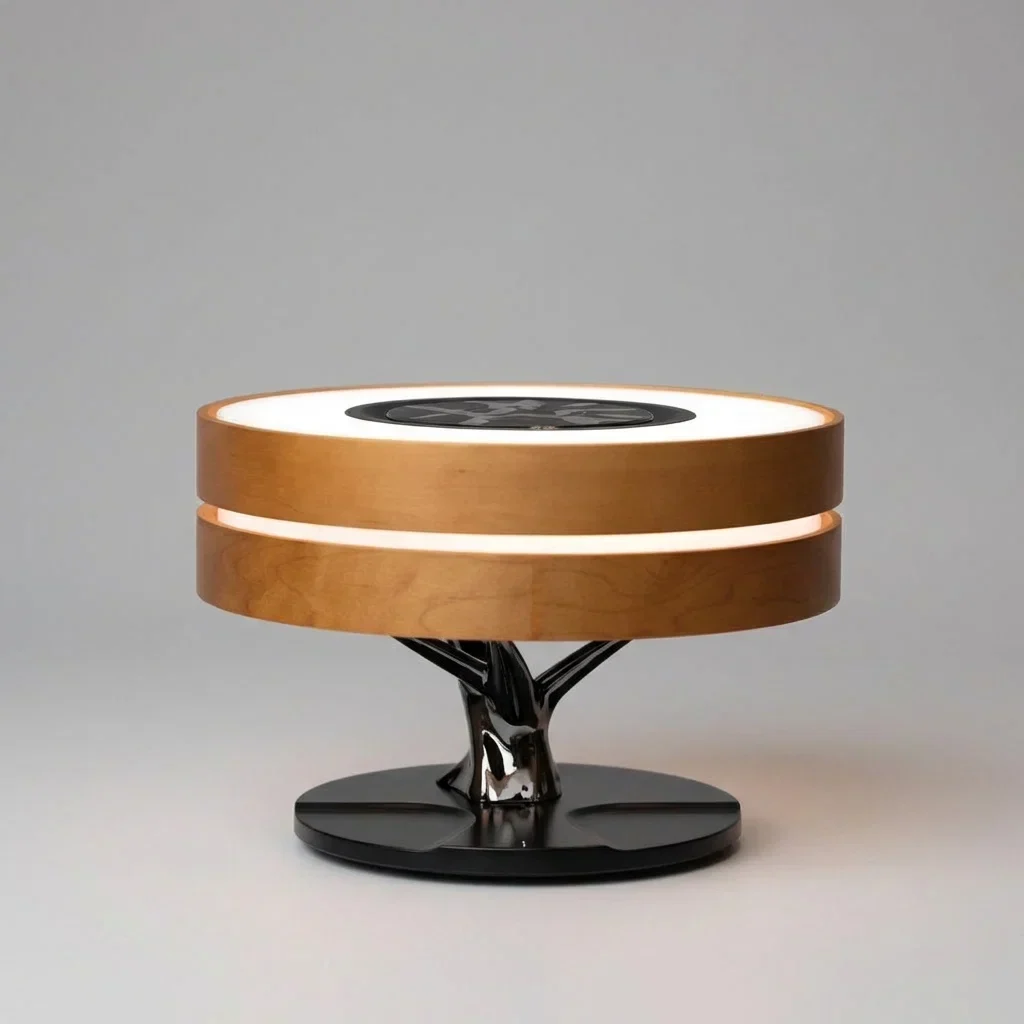Smart Lamp with Wireless Charging and Bluetooth Audio - Image 2