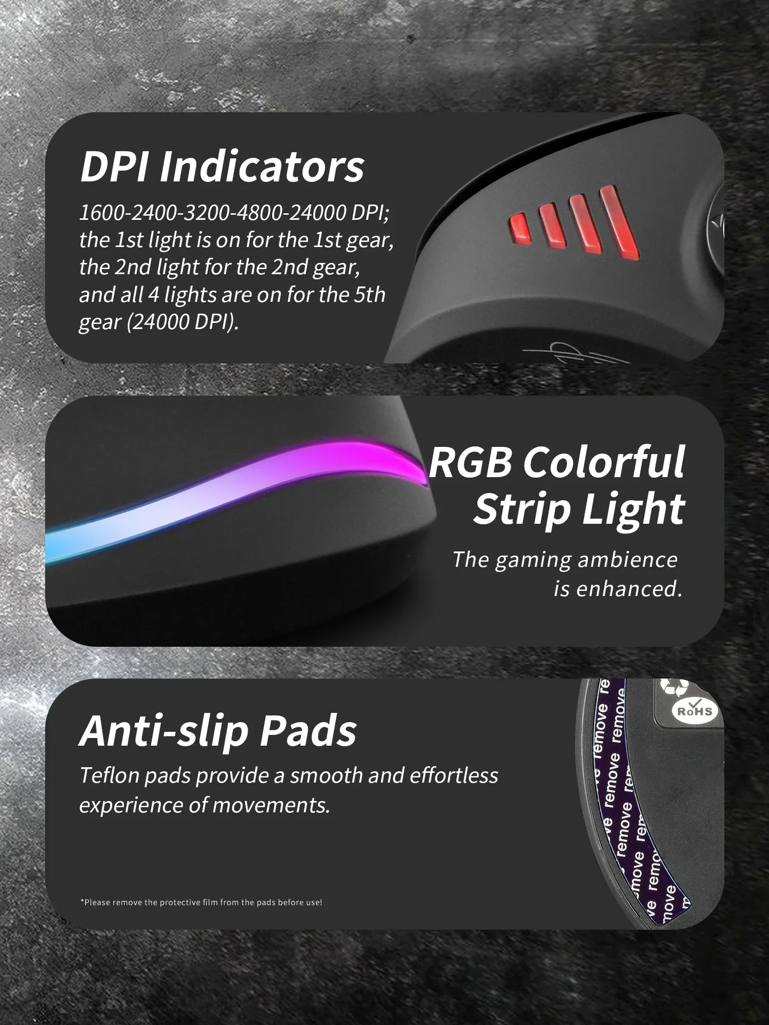 Wireless Vertical Ergonomic Mouse Model F18 - Image 11