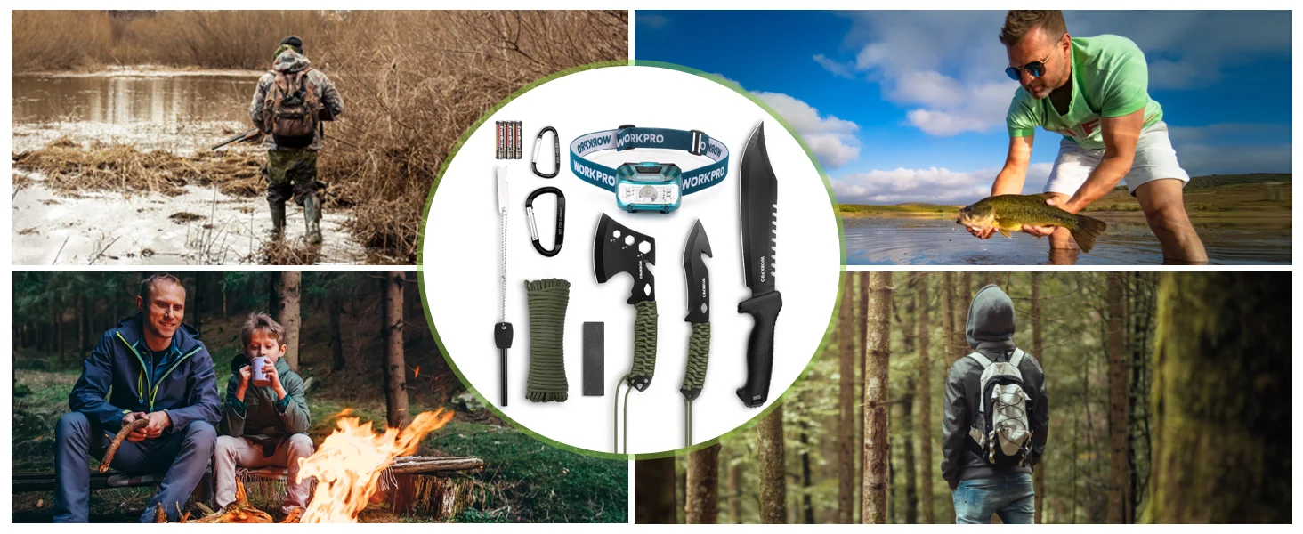 Outdoor toolkit with innovation and quality, featuring high-quality tools, secure storage, and durable parts