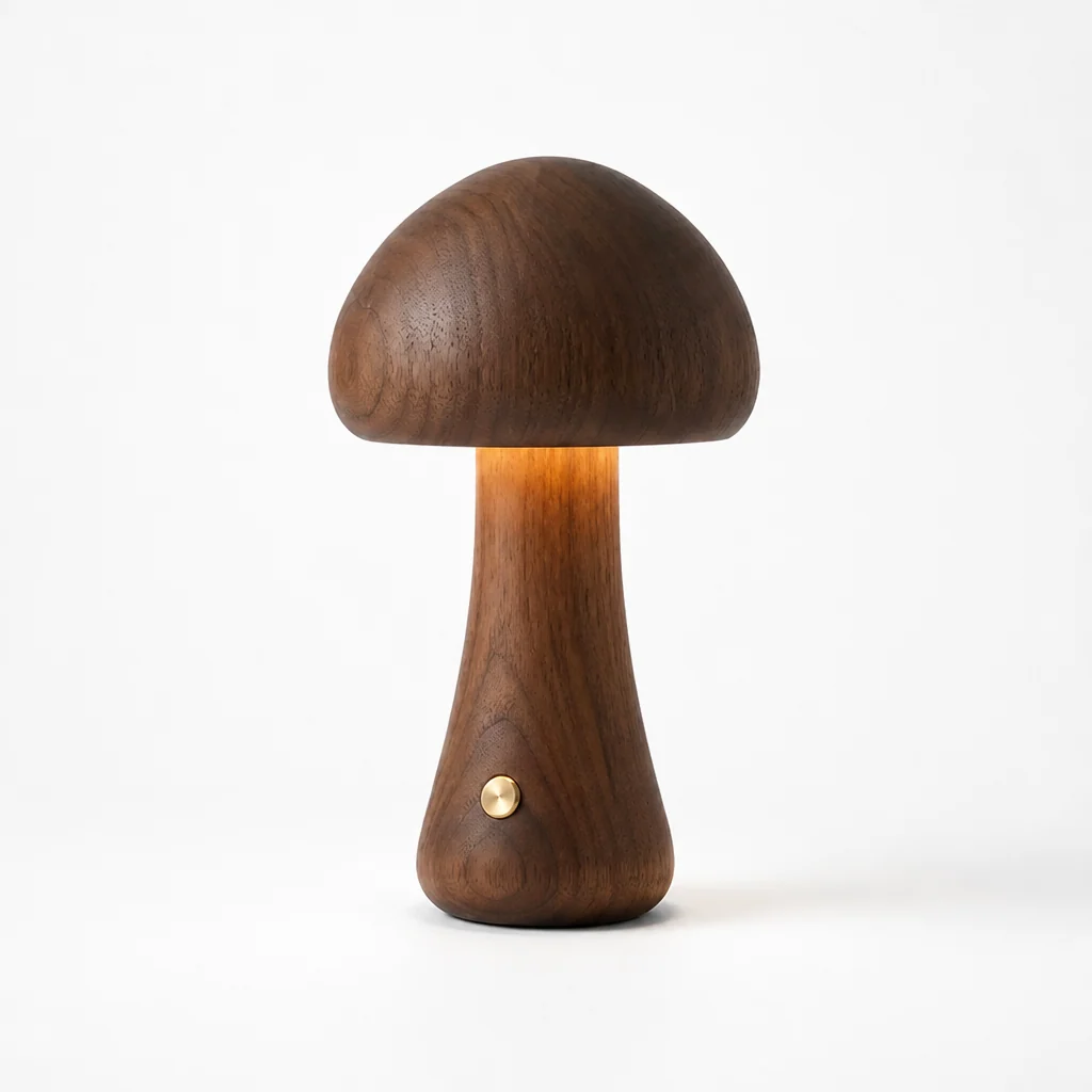 Night Light Mushroom Touch Control Warm White LED - Image 12