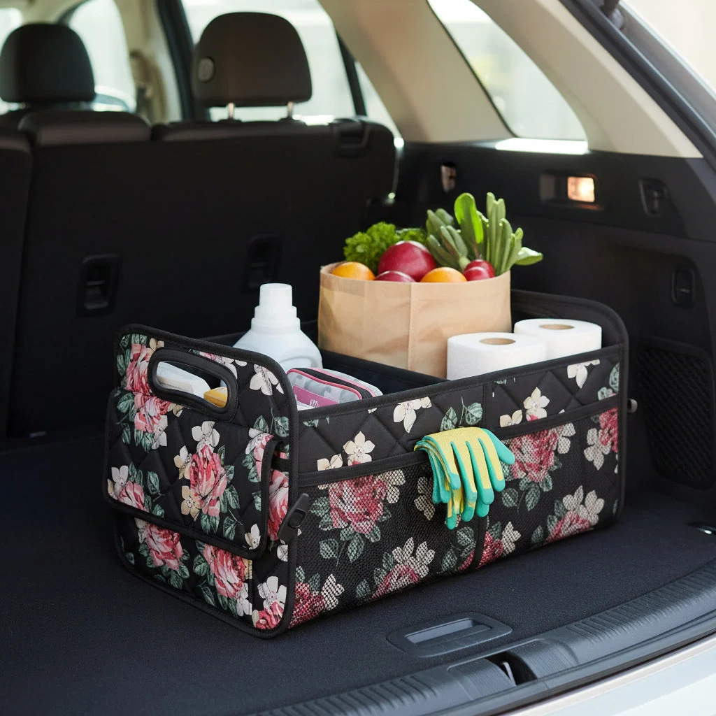 Spacious Waterproof Trunk Organizer – Foldable Car Storage Solution - Image 9