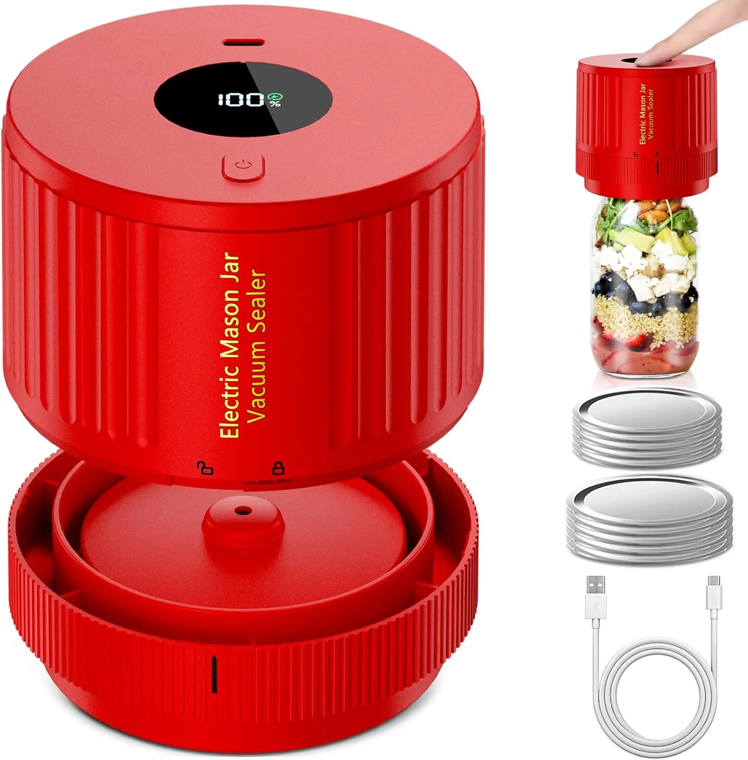 SealGuard Automatic Jar Sealer for Superior Food Storage - Image 8