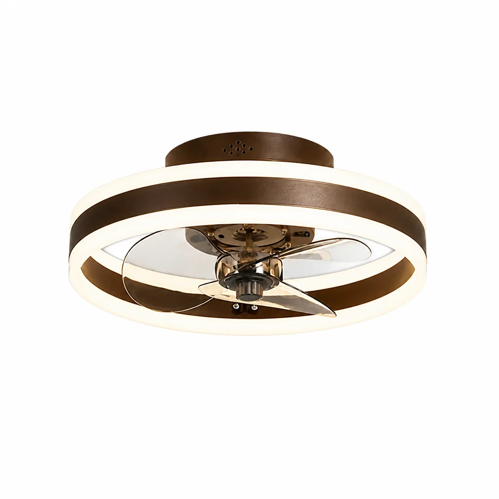 Flush Mount Ceiling Fan Dimmable LED Energy-Efficient - Image 11