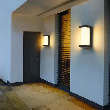 Smart Outdoor Wall Light with Motion Activation
