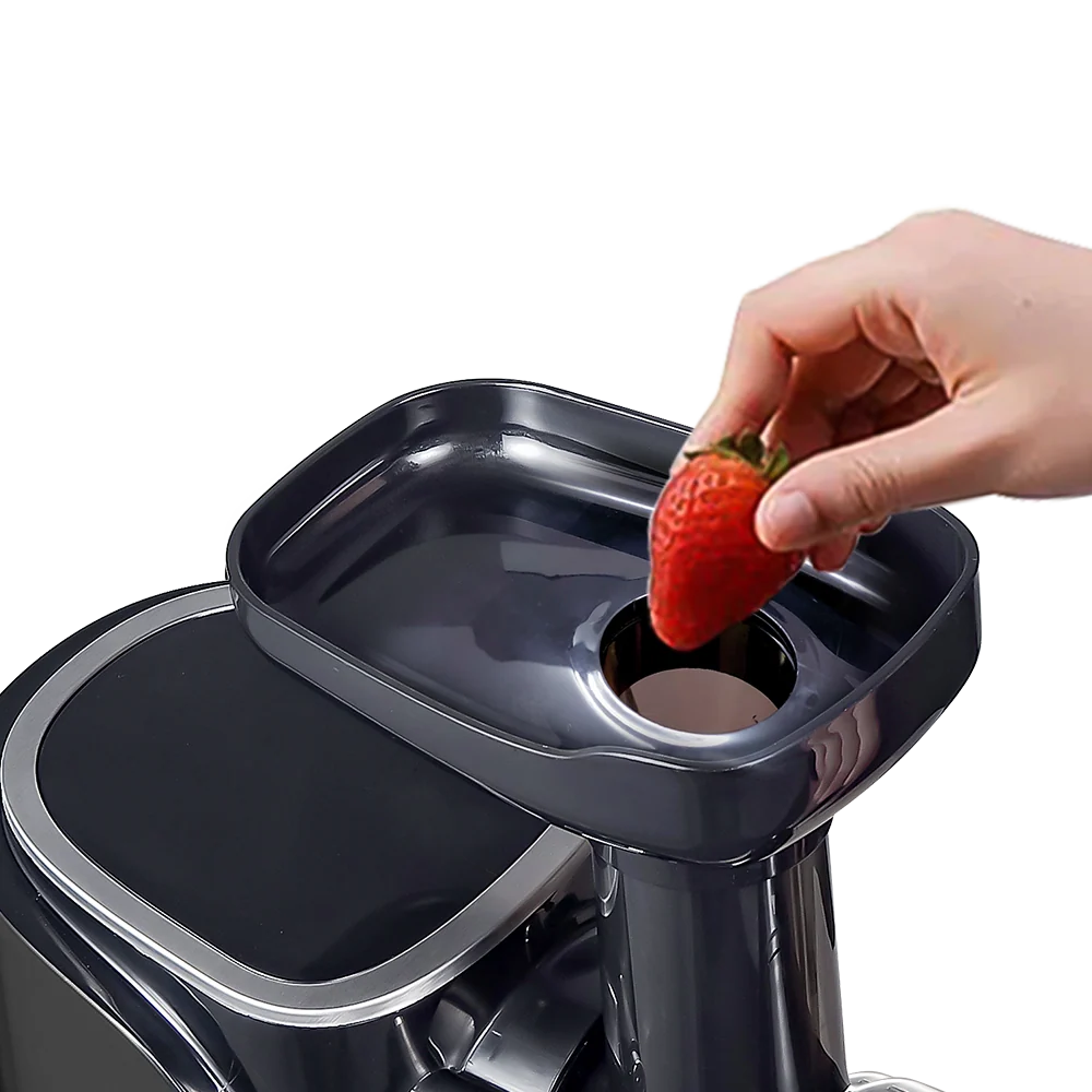 AMZCHEF Slow Juicer with Two Speed Modes GM3001 Black 4