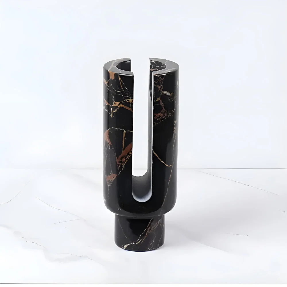 Candle Holder Geometric Marble Votives & Tapers Compatible - Image 4
