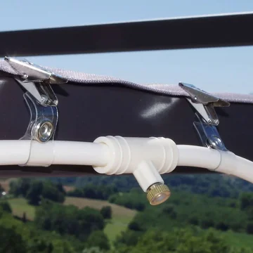 Effortless Garden Mist System for Ultimate Outdoor Coolness