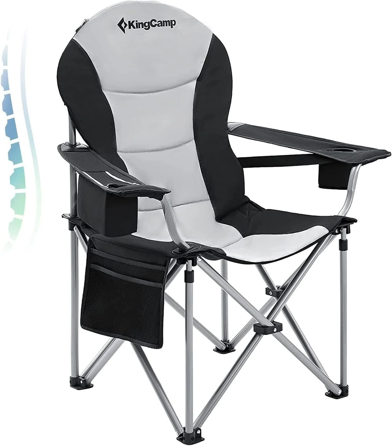 KingCamp Lumbar Support Oversized Camping Chair - Image 3