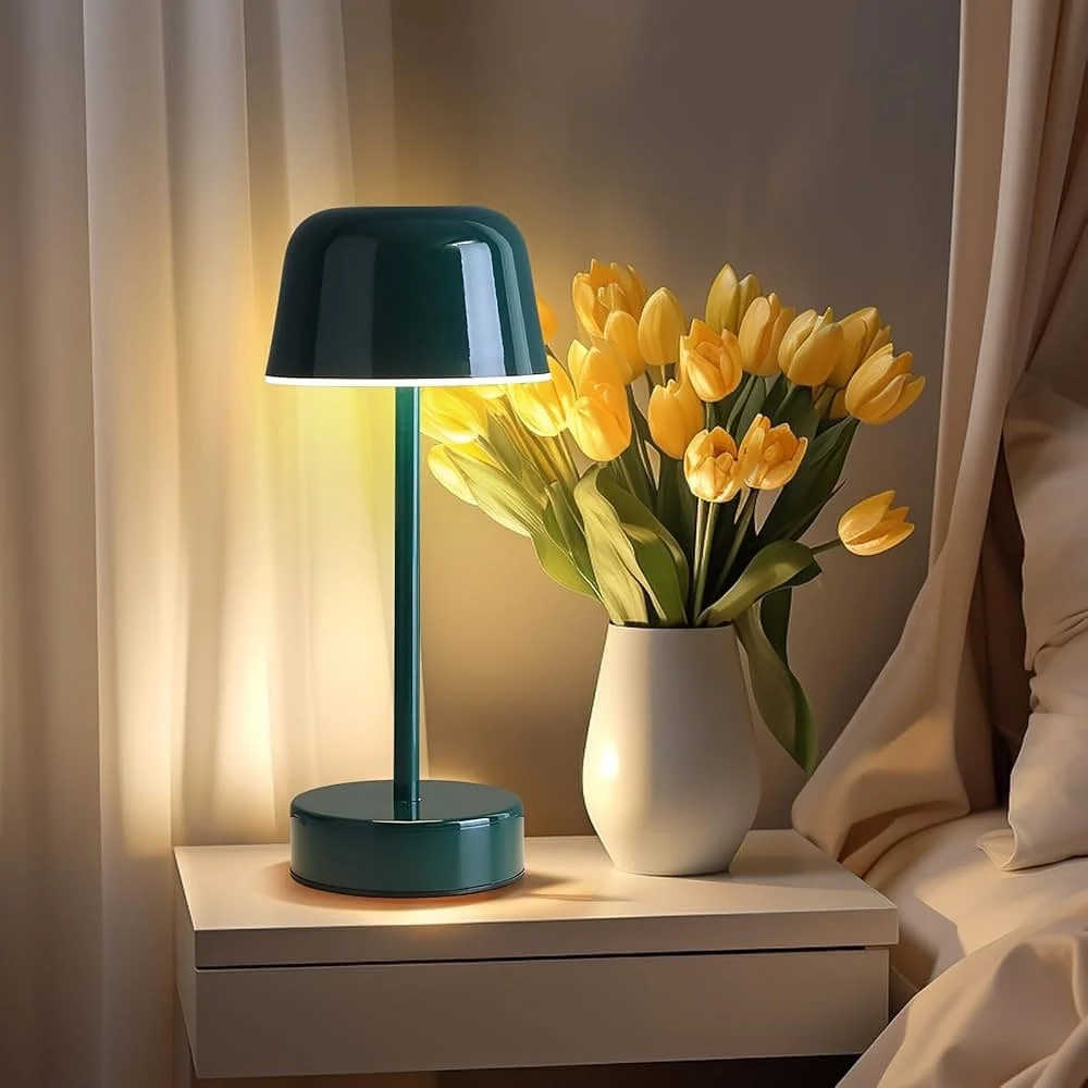 Mushroom Lamp Rechargeable Touch Dimmable LED - Image 3