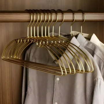Clothes Hangers Aluminum Seamless & Anti-Slip
