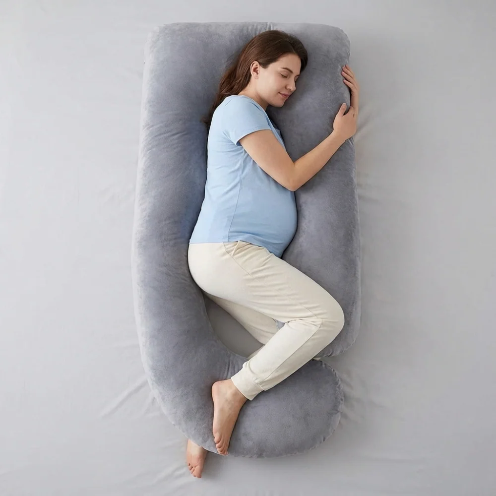 Pregnancy Support Pillow – Cloud Shaped Design - Image 3