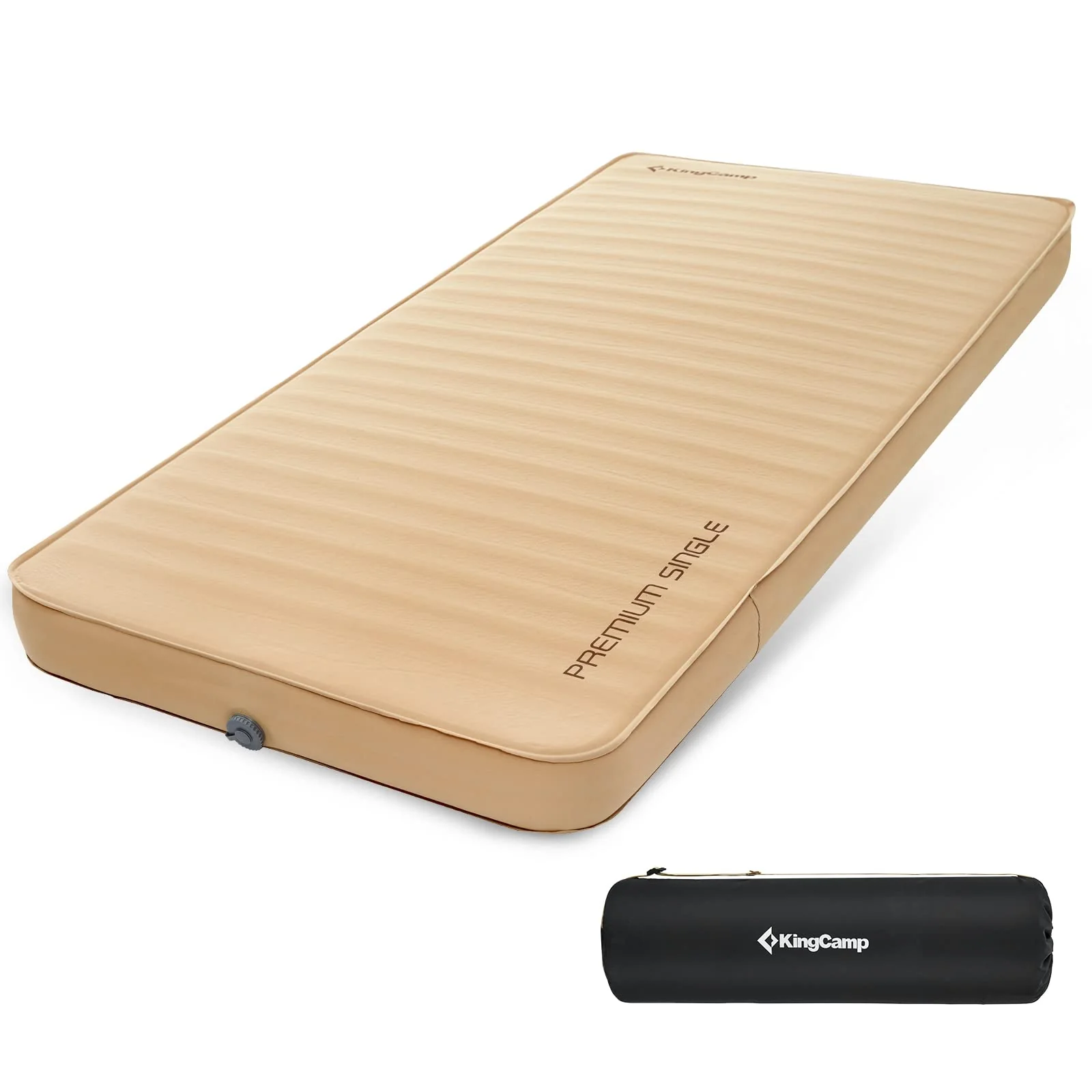 KingCamp PREMIUM Self Inflating Foam Sleeping Pad Double/Single - Image 8