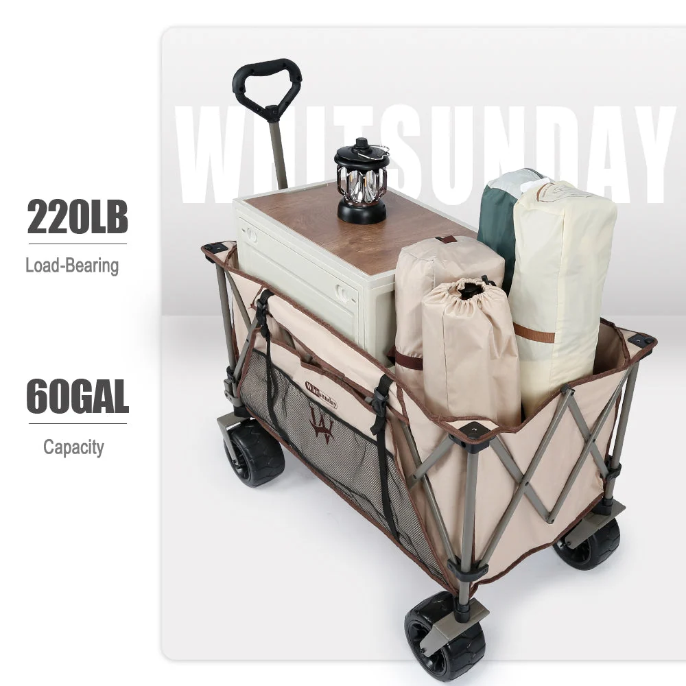 Whitsunday Moko Large Folding Wagon Cart