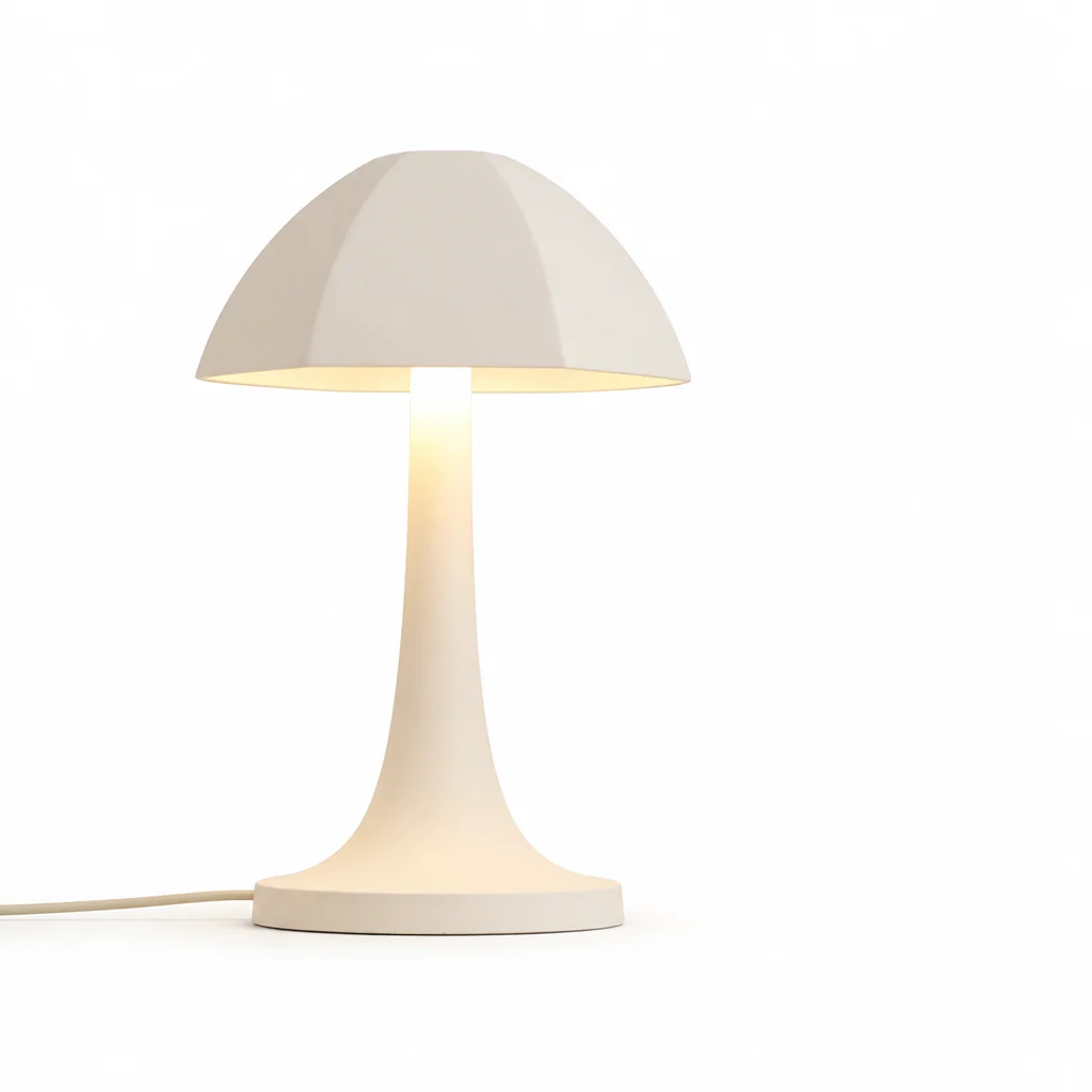 Nordic Mushroom Table Lamp with Soft Diffused Ambient Glow - Image 5