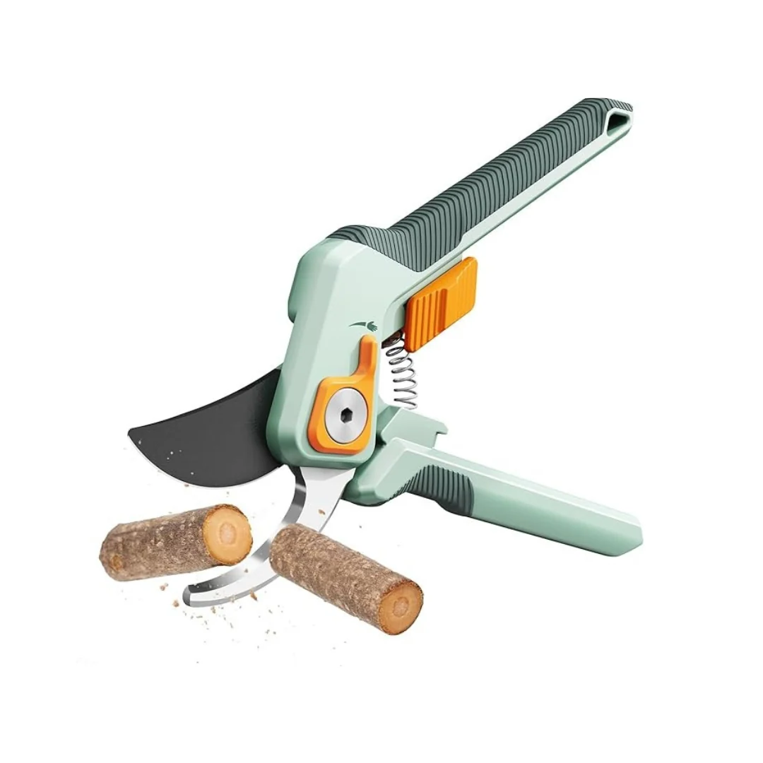 Garden Pruning Shears - Bypass Design in Stainless Steel for Plants and Branches - Image 2