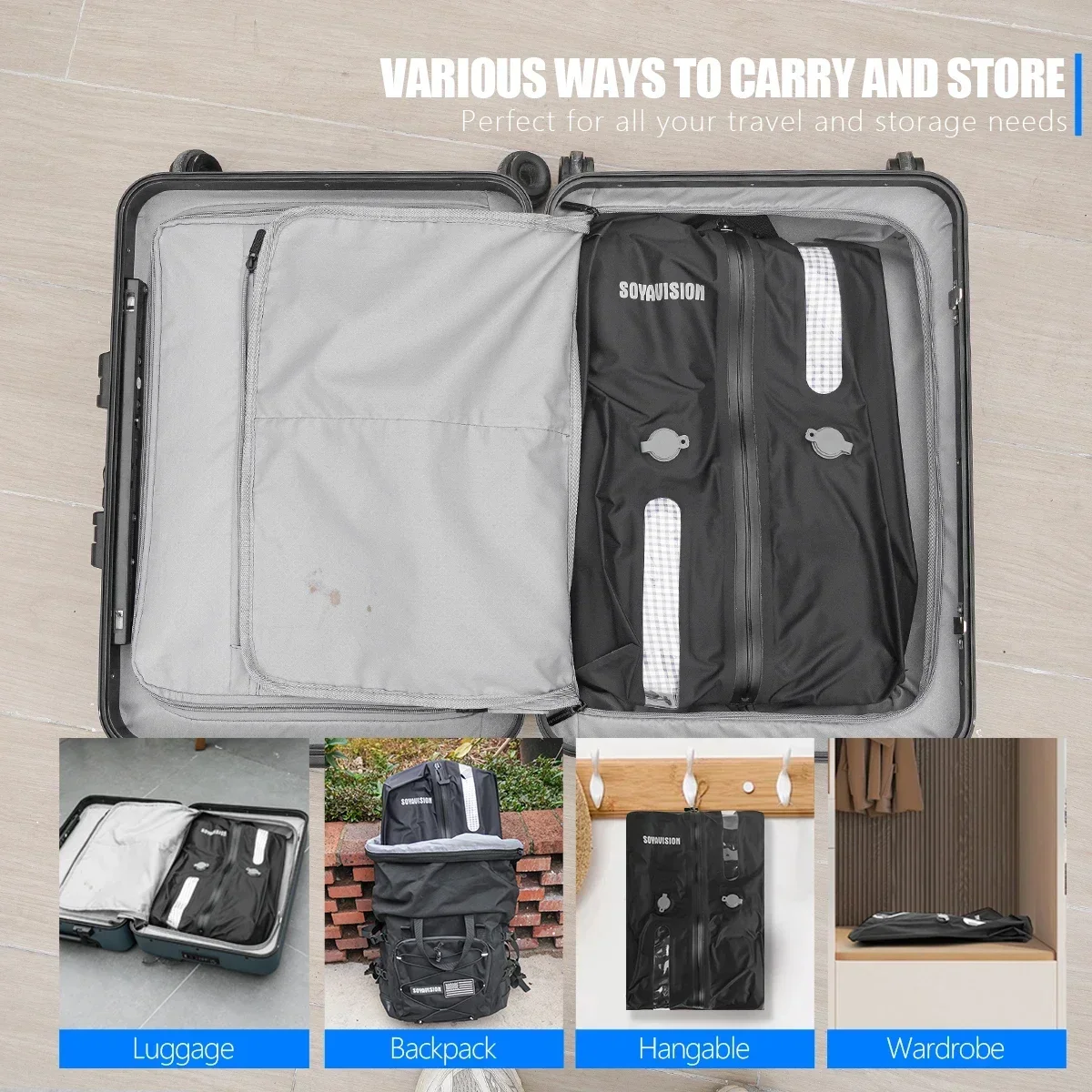 Travel Compression Storage Bags for Vacuum Sealing - Image 28
