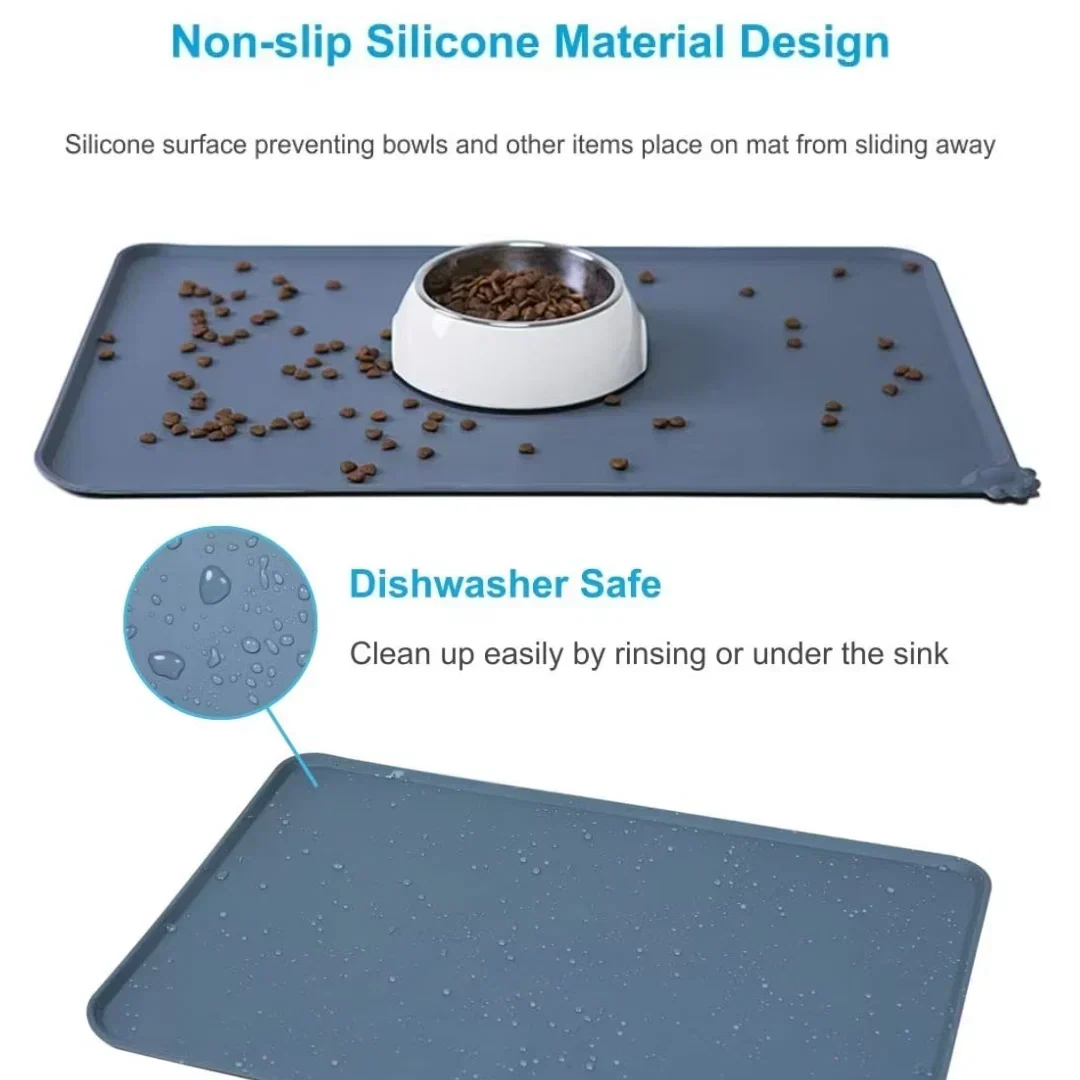 Smart Pet Feeding Mat with Waterproof Design and Non-Slip Grip - Image 12