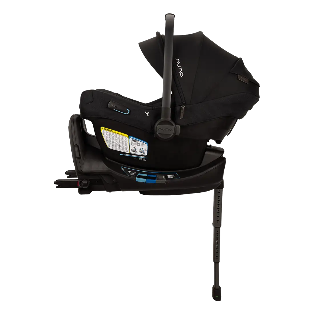 Nuna Pipa aire rx + RELX Base in Caviar