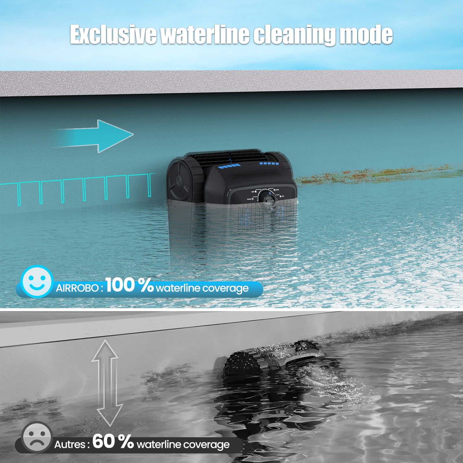 AIRROBO CP400Lite | Energy-efficient Cordless Pool Cleaner - Image 5