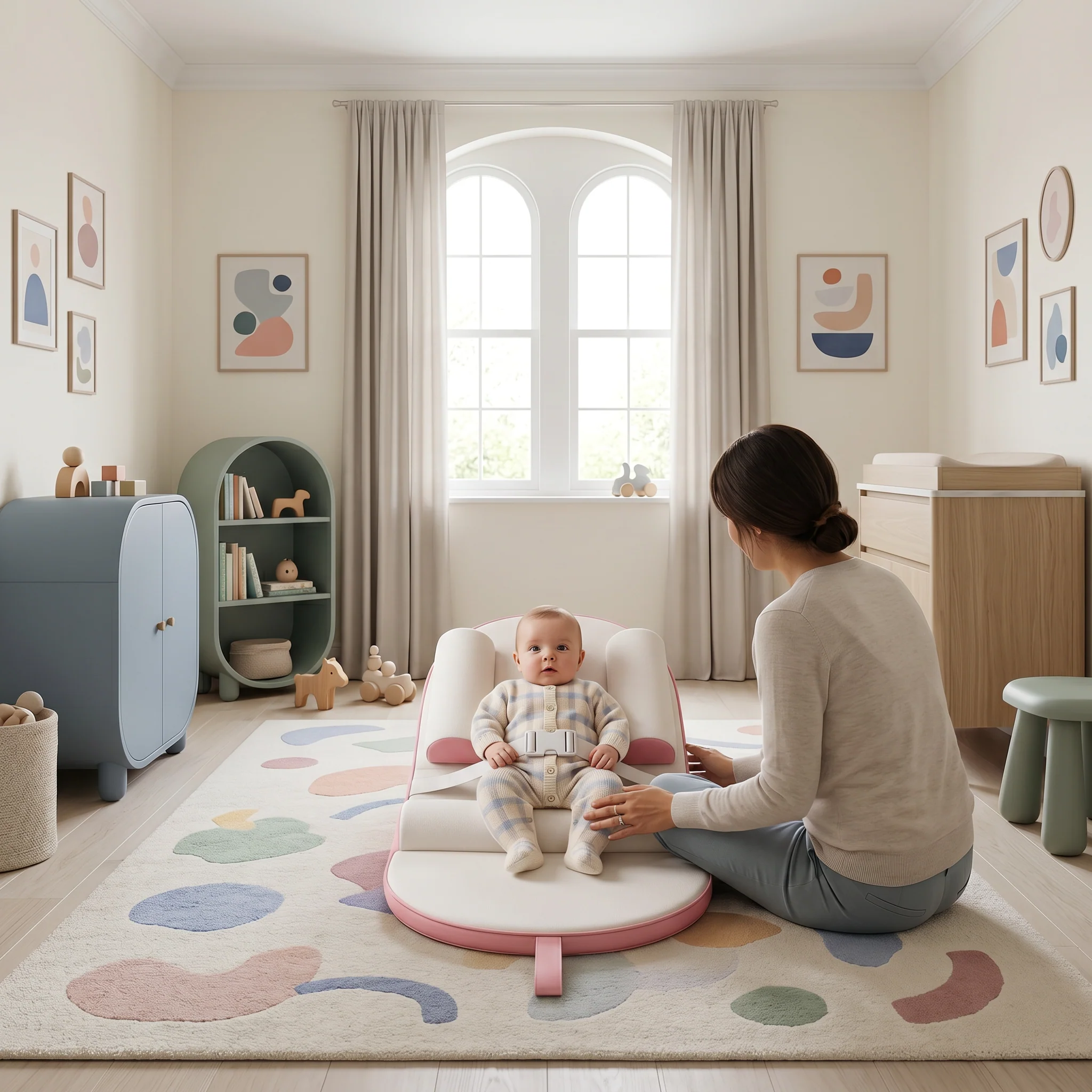 Infant Lounger for Comfortable Relaxation - Image 9