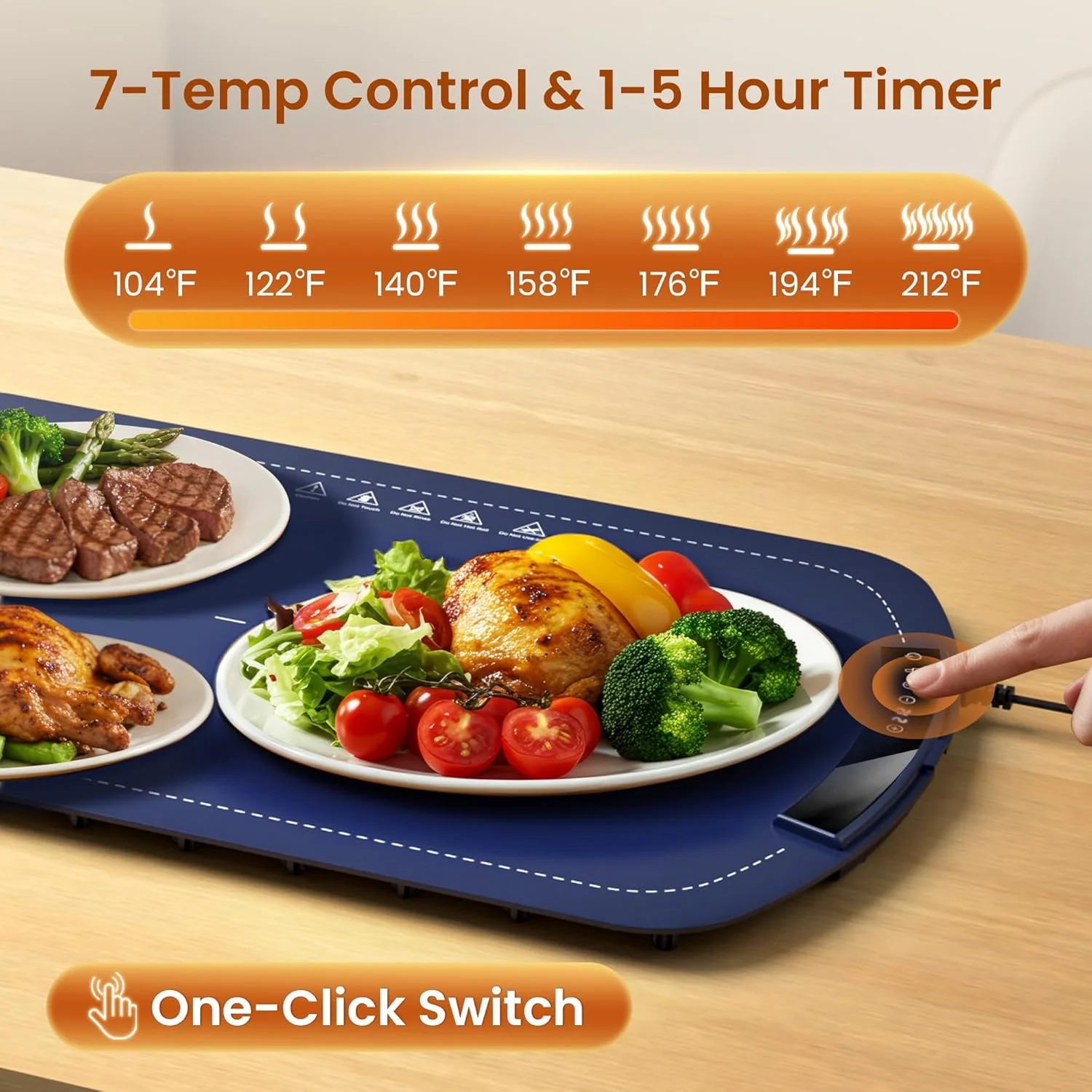 Kismile Food Warming Mat 29604KWB0 - Image 6