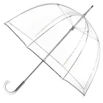 Clear Canopy Bubble Umbrella for Adults - Outdoor Rain Protection