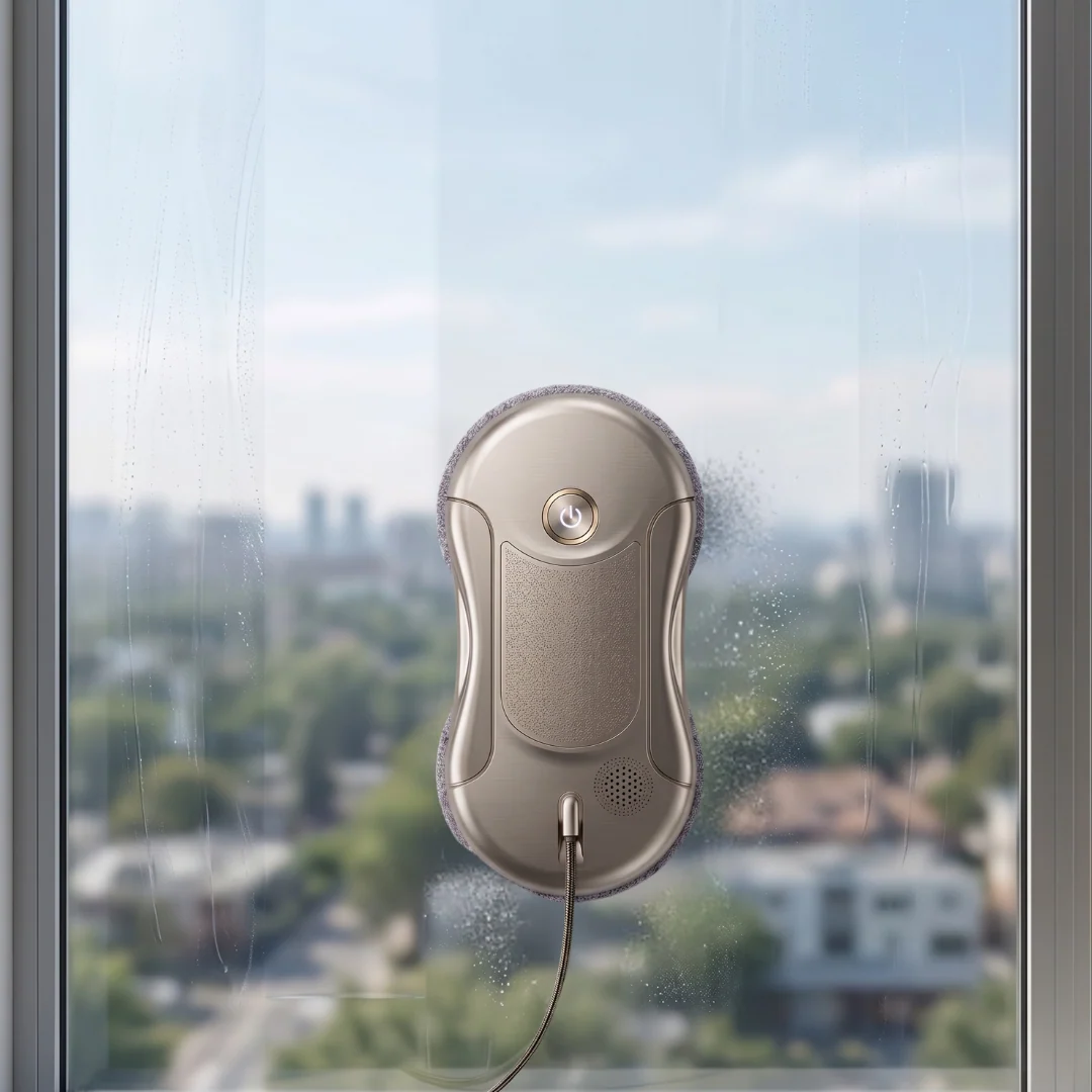 Window Cleaning Robot with Dual Spray System and Edge Detection 5800Pa - Image 4