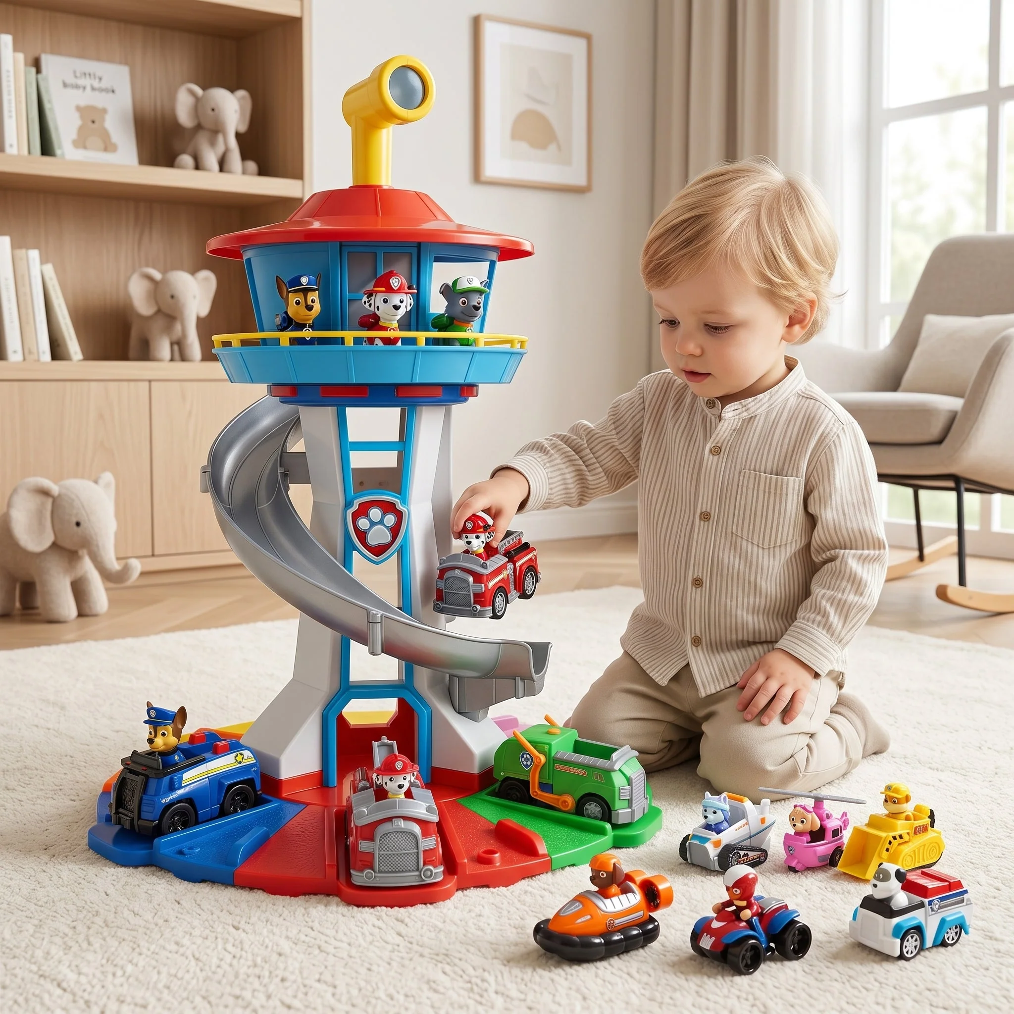 Car Slide Playset for Kids