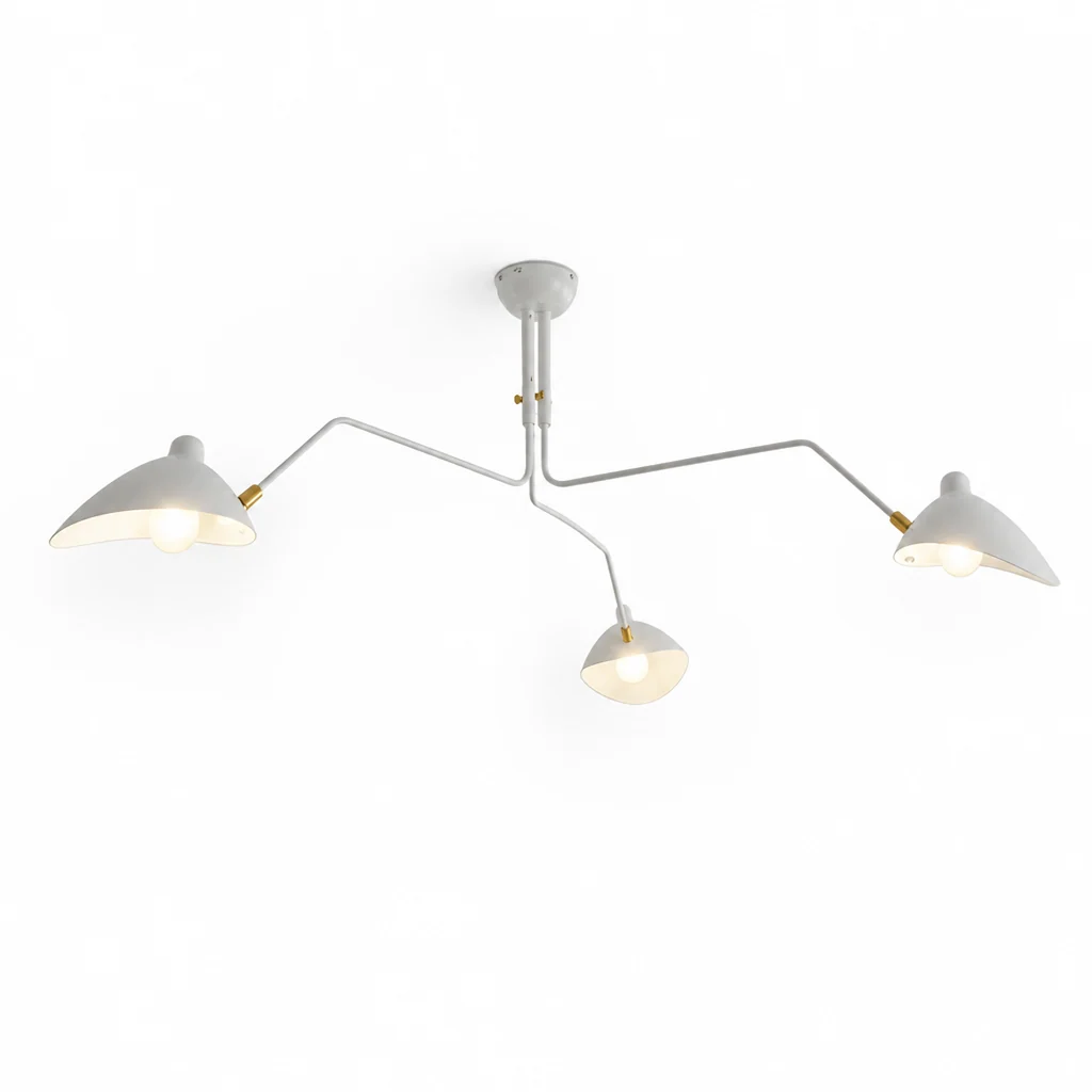 Ceiling Light Adjustable LED Aluminum & Brass - Image 4