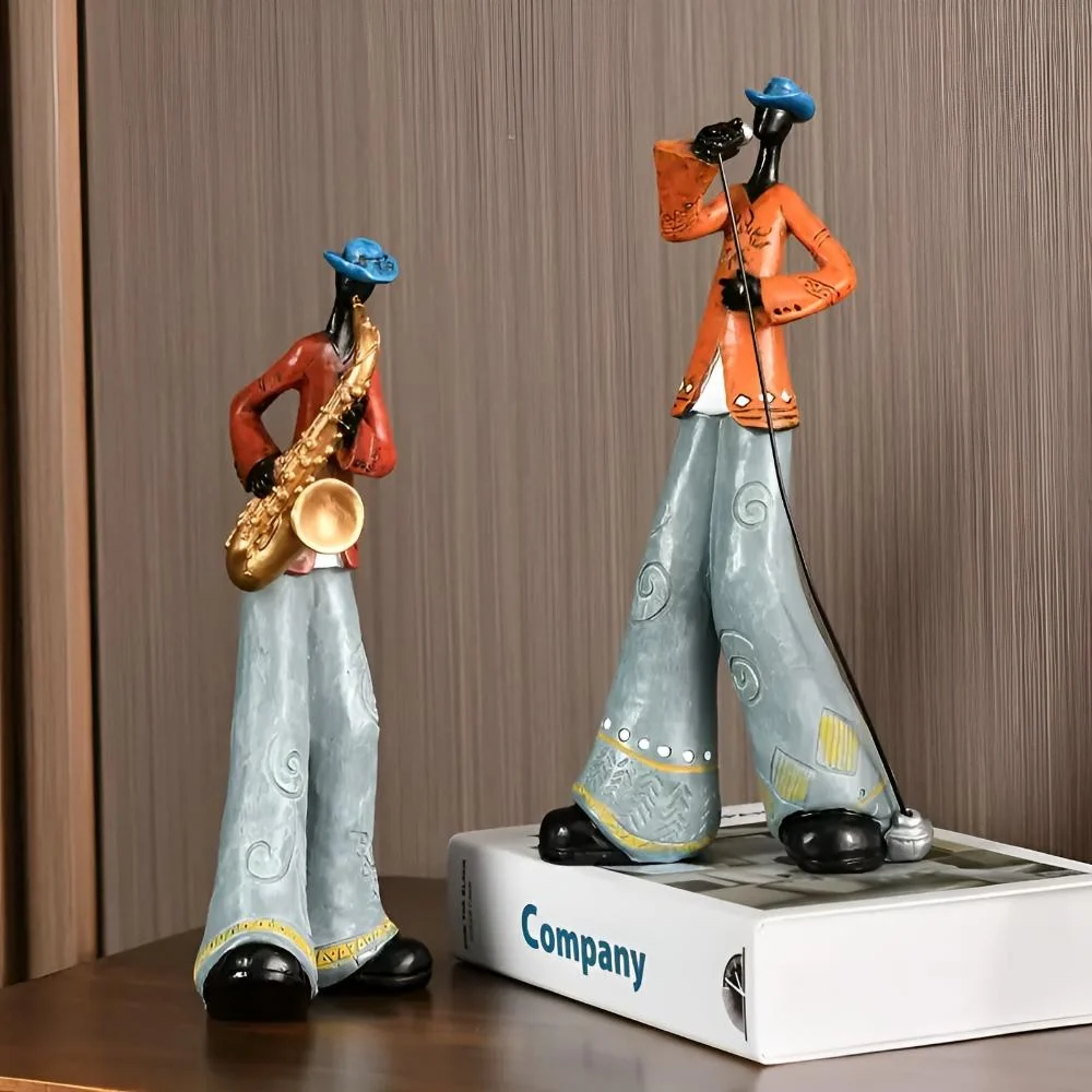 Tabletop Figurine Resin Abstract Jazz Design - Image 11